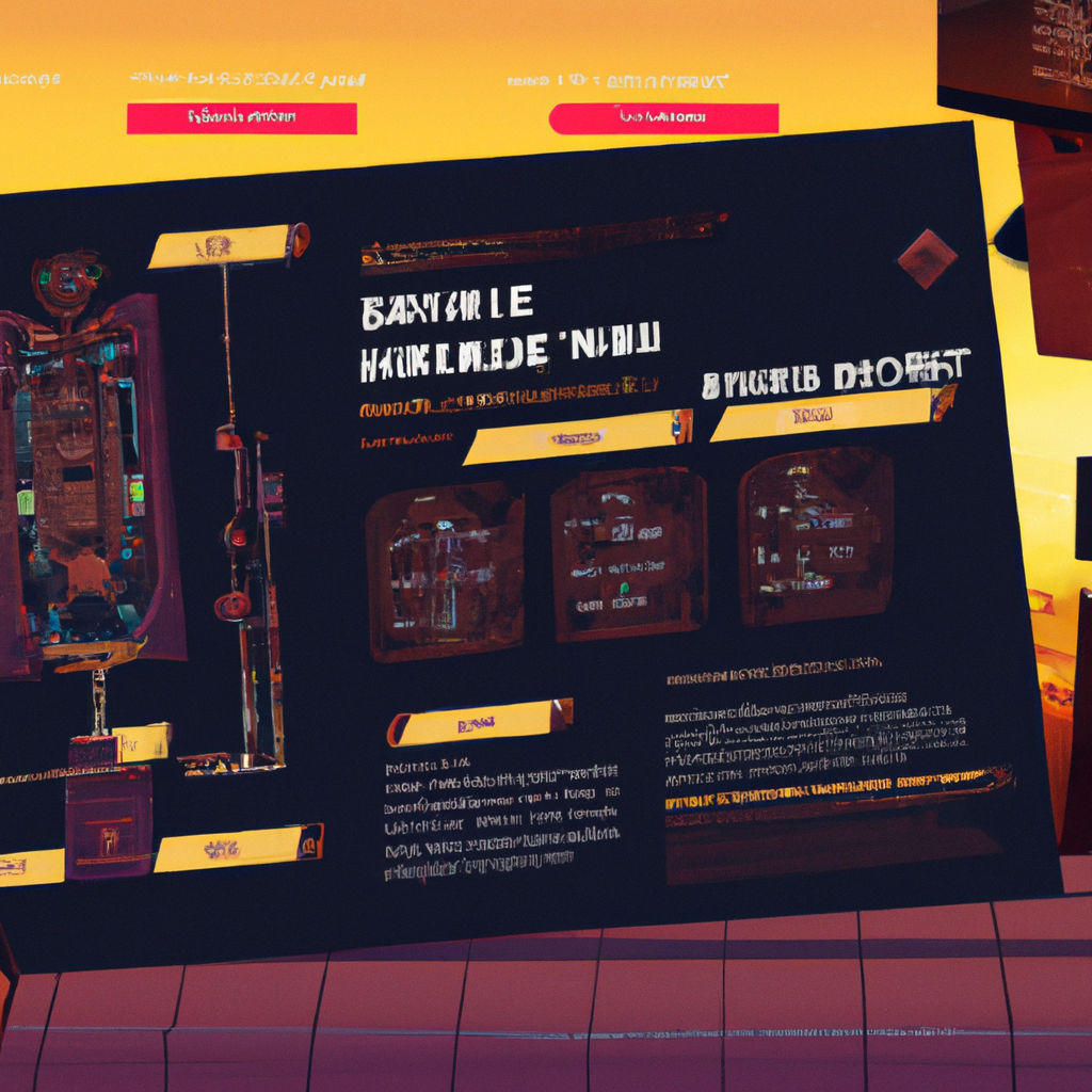 Feature grid showing HUD modules and analytics
